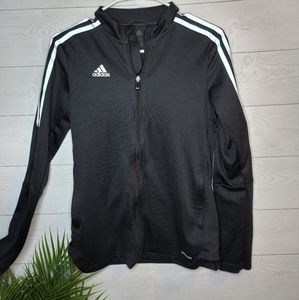 ADIDAS track jacket full zip three stripes